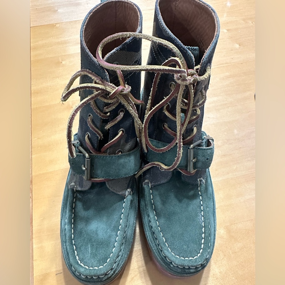 Polo Ralph Lauren Camo Ranger Boots